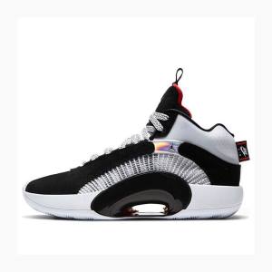 Nike DNA PF DNA Koripallokengät Miesten Air Jordan 35 Mustat Valkoinen Punainen | JD-802BY