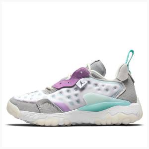 Nike Delta 2 Juoksukengät Miesten Air Jordan Harmaat Violetit | JD-836MG