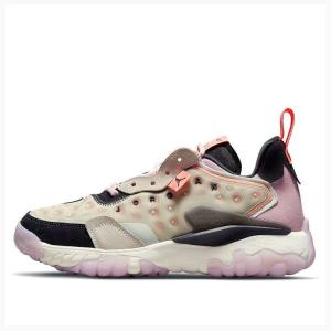 Nike Delta 2 Juoksukengät Naisten Air Jordan Khaki Mustat Violetit | JD-798ZR