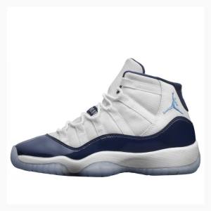 Nike Female Jordan Vintage Tennarit Naisten Air Jordan 11 Valkoinen Sininen | JD-564UE