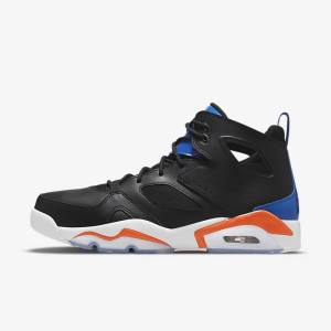 Nike Flight Club 91 Tennarit Miesten Air Jordan Mustat Kuninkaallinen Sininen Valkoinen Oranssi | NK547NXH