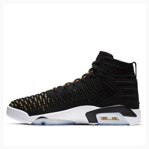 Nike Flyknit Elevation 23 Koripallokengät Miesten Air Jordan Mustat Keltainen | JD-473CG