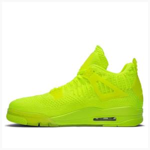 Nike Flyknit Volt Koripallokengät Miesten Air Jordan 4 Vihreä | JD-340YT