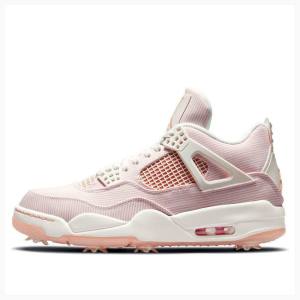 Nike Golf Apricot Agate Koripallokengät Miesten Air Jordan 4 Pinkki | JD-305ST