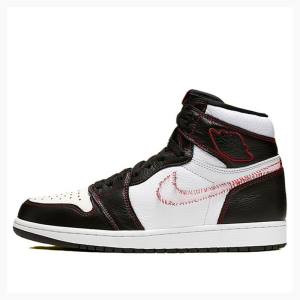 Nike High OG Defiant Couture Koripallokengät Miesten Air Jordan 1 Mustat Keltainen | JD-291CL