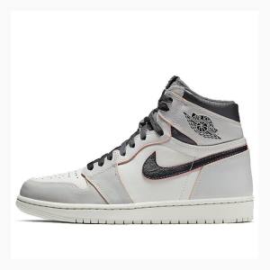 Nike High OG Defiant SB - NYC To Paris Koripallokengät Miesten Air Jordan 1 Valkoinen Mustat Harmaat | JD-874LR