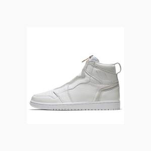 Nike High Zip Koripallokengät Naisten Air Jordan 1 Valkoinen | JD-402LV