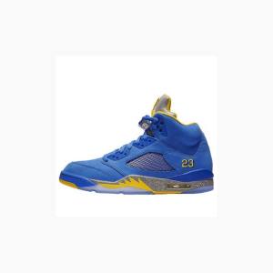 Nike JSP Laney Koripallokengät Miesten Air Jordan 5 Sininen | JD-703KF