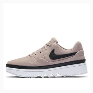 Nike Jester XX Low Laced Tennarit Naisten Air Jordan 1 Mustat Ruskea | JD-365ZW