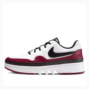 Nike Jester XX Low Laced Tennarit Naisten Air Jordan 1 Valkoinen Mustat Punainen | JD-675UB