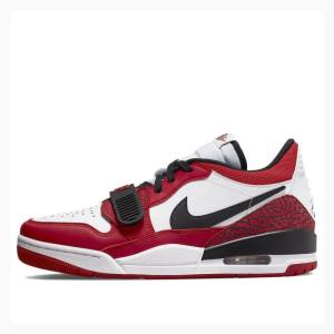 Nike Legacy 312 Low Chicago Tennarit Miesten Air Jordan Valkoinen Punainen Mustat | JD-856UA
