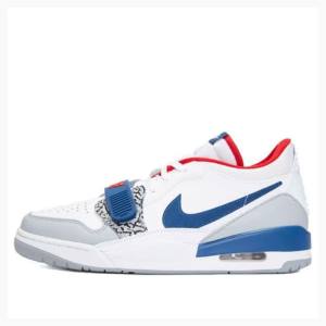 Nike Legacy 312 Low French Tennarit Naisten Air Jordan Valkoinen Sininen Punainen | JD-418KN