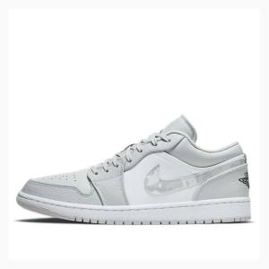 Nike Low Camo Tennarit Miesten Air Jordan 1 Valkoinen | JD-935MJ