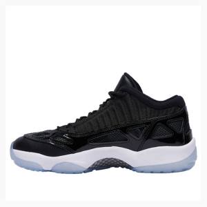 Nike Low IE Tennarit Miesten Air Jordan 11 Mustat | JD-458QK