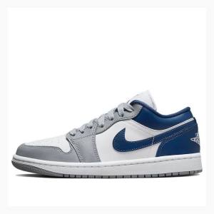 Nike Low LA Dodgers Tennarit Naisten Air Jordan 1 Sininen Harmaat | JD-419ZQ