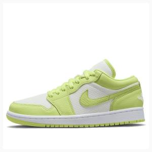 Nike Low Limelight Tennarit Naisten Air Jordan 1 Vihreä | JD-358CE