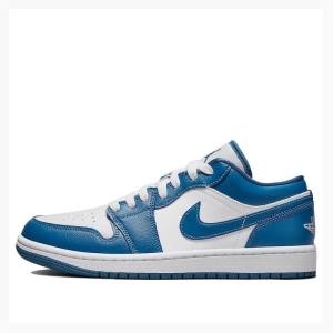Nike Low Marina Blue Tennarit Naisten Air Jordan 1 Sininen | JD-951WF