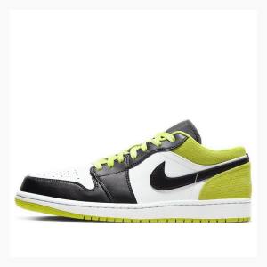 Nike Low SE Cyber Tennarit Miesten Air Jordan 1 Keltainen Mustat | JD-425RK