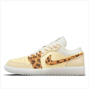 Nike Low SNKRS Day Tennarit Naisten Air Jordan 1 Keltainen | JD-402YU