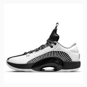 Nike Low Tennarit Miesten Air Jordan 35 Valkoinen Mustat | JD-826OR