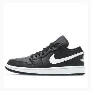 Nike Low Tennarit Naisten Air Jordan 1 Mustat Valkoinen | JD-265EV