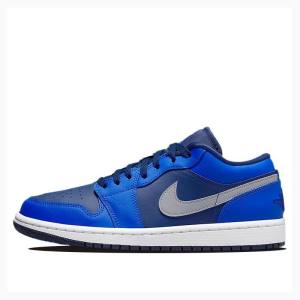 Nike Low-Top Tennarit Naisten Air Jordan 1 Sininen | JD-748WJ