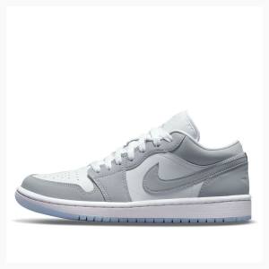 Nike Low Wolf Tennarit Naisten Air Jordan 1 Harmaat | JD-458RS