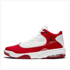 Nike Max Aura 2 Koripallokengät Miesten Air Jordan Valkoinen Punainen | JD-301YM
