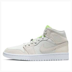 Nike Mid Ghost Koripallokengät Naisten Air Jordan 1 Harmaat | JD-821NW