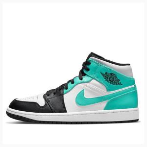 Nike Mid Igloo Koripallokengät Miesten Air Jordan 1 Sininen Mustat | JD-564AV