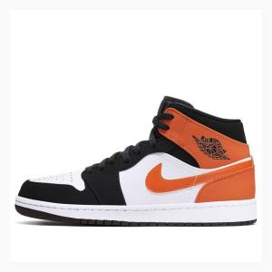 Nike Mid Koripallokengät Miesten Air Jordan 1 Oranssi | JD-408SV