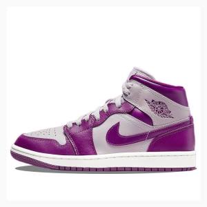 Nike Mid Magenta Koripallokengät Naisten Air Jordan 1 Violetit | JD-086UY