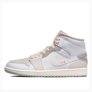 Nike Mid SE Craft Phantom Koripallokengät Miesten Air Jordan 1 Valkoinen | JD-316ZN