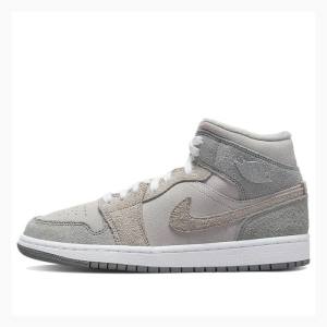 Nike Mid SE Koripallokengät Naisten Air Jordan 1 Harmaat | JD-570WS
