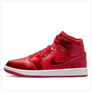 Nike Mid SE Pomegranate Koripallokengät Naisten Air Jordan 1 Punainen | JD-520LZ