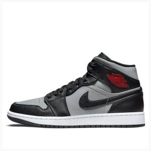 Nike Mid Shadow Koripallokengät Miesten Air Jordan 1 Harmaat Mustat | JD-863ZO