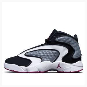 Nike OG Fuchsia Koripallokengät Naisten Air Jordan Mustat Harmaat | JD-160VB