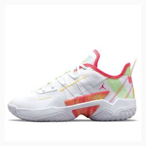 Nike One Take 2 PF 2 Version Retro Koripallokengät Miesten Air Jordan Valkoinen Oranssi | JD-478AU