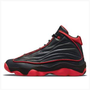Nike Pro Strong Bred Koripallokengät Miesten Air Jordan Mustat Punainen | JD-659RG