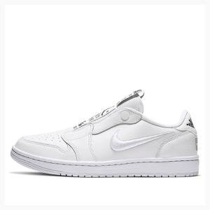 Nike RET Low Slip Tennarit Naisten Air Jordan 1 Valkoinen | JD-975XP