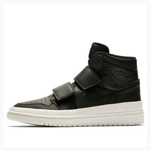 Nike RE HI Double STRP Sail Koripallokengät Miesten Air Jordan 1 Mustat | JD-038BR