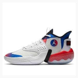 Nike React Elevation PF Koripallokengät Miesten Air Jordan Punainen Mustat Sininen | JD-860KJ