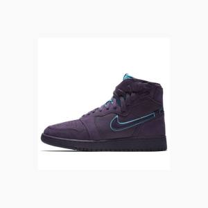 Nike Rebel XX Dark Raisin Koripallokengät Naisten Air Jordan 1 Violetit | JD-518GI