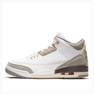 Nike Retro A Ma Maniere Koripallokengät Naisten Air Jordan 3 Valkoinen Ruskea | JD-419PA
