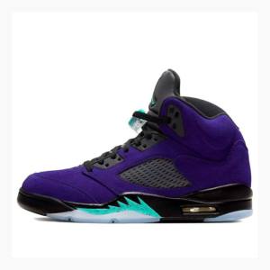 Nike Retro Alternate Grape Koripallokengät Miesten Air Jordan 5 Violetit Mustat | JD-821QC