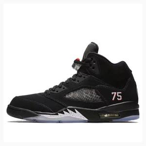 Nike Retro BCFC PSG Paris Saint-Germain Koripallokengät Miesten Air Jordan 5 Mustat | JD-984IW