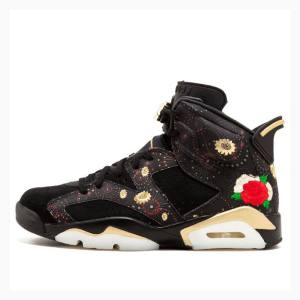 Nike Retro CNY Chinese New Year Koripallokengät Miesten Air Jordan 6 Mustat | JD-912TD
