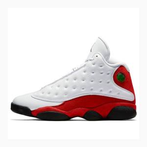 Nike Retro Chicago 2017 Koripallokengät Miesten Air Jordan 13 Valkoinen Punainen | JD-724EA