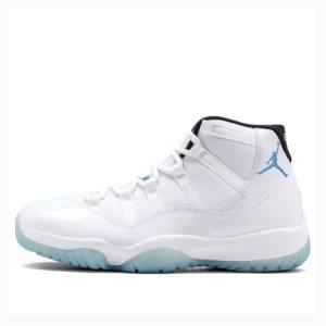 Nike Retro Columbia Legend Koripallokengät Miesten Air Jordan 11 Valkoinen Sininen | JD-379CO