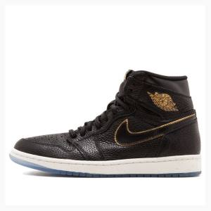 Nike Retro High OG City of Flight Koripallokengät Miesten Air Jordan 1 Mustat | JD-062HX